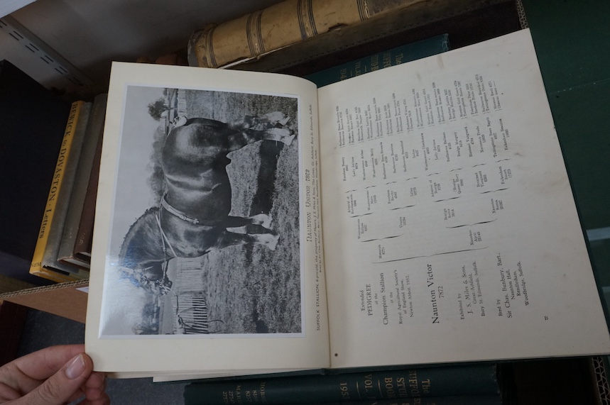 Biddell, Herman - The Suffolk Stud Book; a history and register of the county breed of cart horses ... to which are added tables of winners, pedigree charts, sales, &c. Collected, compiled (etc.) for the Suffolk Stud Boo